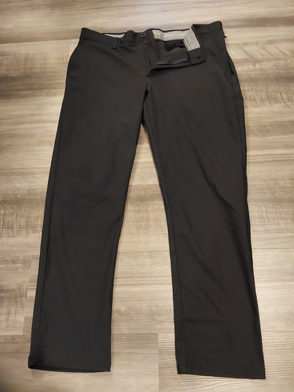 Black Men's FLX Dress Pants - SLIM Fit 36X30